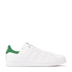 Mens adidas Stan Smith Athletic Shoe - Cloud White / Core White / Green