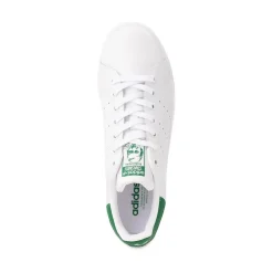 Mens adidas Stan Smith Athletic Shoe - Cloud White / Core White / Green