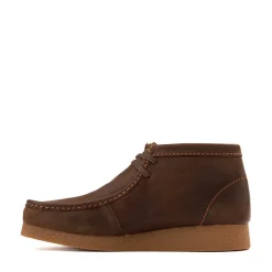 Mens Clarks Wallabee EVO Chukka Boot - Beeswax
