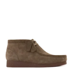 Mens Clarks Wallabee EVO Chukka Boot - Khaki