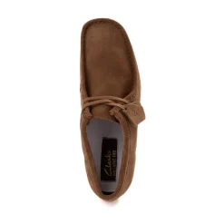 Mens Clarks Wallabee EVO LO Casual Shoe - Cola