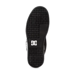 Mens DC Command Skate Shoe - Black / White