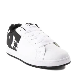 Mens DC Court Graffik Skate Shoe - White / Black