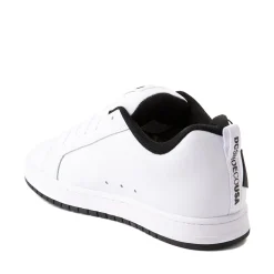 Mens DC Court Graffik Skate Shoe - White / Black