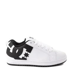Mens DC Court Graffik Skate Shoe - White / Black