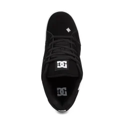 Mens DC Net Skate Shoe - Black / White