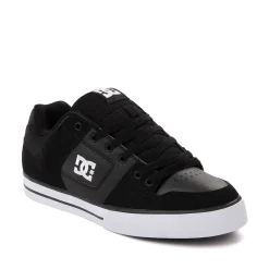Mens DC Pure Skate Shoe - Black / White