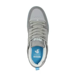 Mens DVS Comanche LT Skate Shoe - Grey / Blue