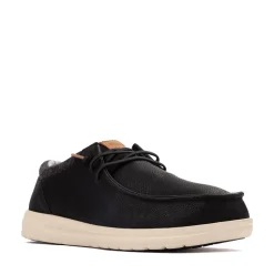 Mens HEYDUDE Paul Slip-On Casual Shoe - Black
