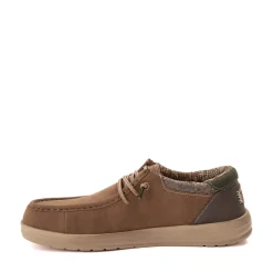 Mens HEYDUDE Paul Slip-On Casual Shoe - Nut