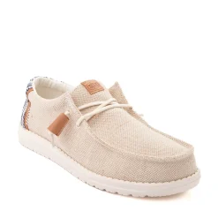 Mens HEYDUDE Wally Funk Hemp Casual Shoe - Natural