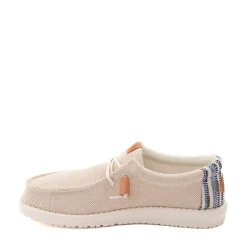 Mens HEYDUDE Wally Funk Hemp Casual Shoe - Natural