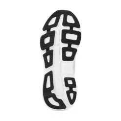 Mens HOKA Bondi 9 Running Shoe - Black / White