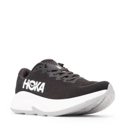 Mens HOKA Rincon 4 Athletic Shoe - Black / White