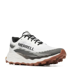 Mens Merrell Agility Peak 6 Running Shoe - White / Black