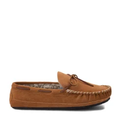 Mens Minnetonka Casey Slipper - Cinnamon
