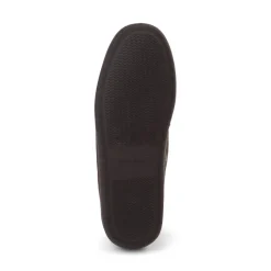 Mens Minnetonka Pile Lined Hardsole Slipper - Camo
