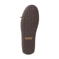Mens Minnetonka Tie Tread Moccasin - Brown