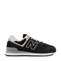 Mens New Balance 574 Athletic Shoe - Black / Grey