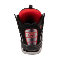 Mens Osiris D3 2001 Skate Shoe - Black / Light Grey / Red