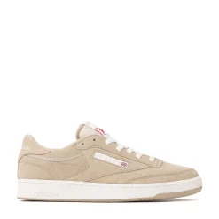 Mens Reebok Club C 85 Athletic Shoe - Simple Beige / Chalk