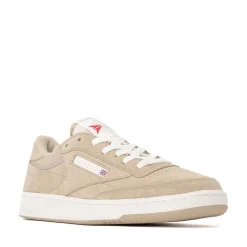 Mens Reebok Club C 85 Athletic Shoe - Simple Beige / Chalk