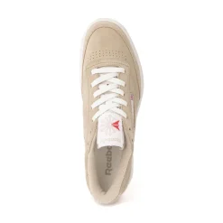 Mens Reebok Club C 85 Athletic Shoe - Simple Beige / Chalk