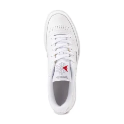 Mens Reebok Club C 85 Athletic Shoe - White / Light Gray