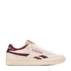 Mens Reebok Club C Revenge Athletic Shoe - Vintage Chalk / Burgundy