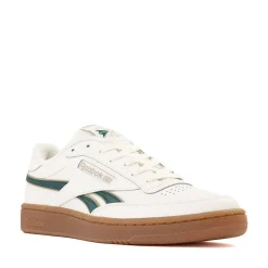 Mens Reebok Club C Revenge Vintage Athletic Shoe - Chalk / Collegiate Green