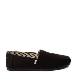 Mens TOMS Classic Slip On Casual Shoe - Black