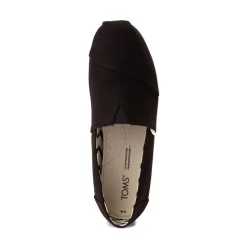 Mens TOMS Classic Slip On Casual Shoe - Black