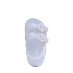 Mini Melissa Cozy Sandal - Toddler / Little Kid - Pearly Blue
