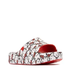 Mini Melissa + Hello Kitty® & Friends Free Platform Slide Sandal - Little Kid / Big Kid - Red / White