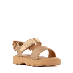 Mini Melissa Kick Off Sandal - Toddler / Little Kid - Gold