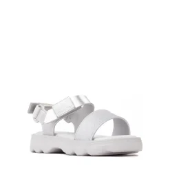 Mini Melissa Kick Off Sandal - Toddler / Little Kid - Silver