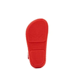 Mini Melissa Pop Flat Casual Shoe - Toddler / Little Kid - Red / Green
