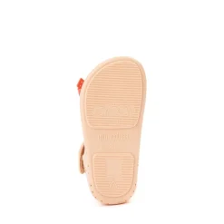 Mini Melissa Pop Flat - Toddler / Little Kid - Beige / Red