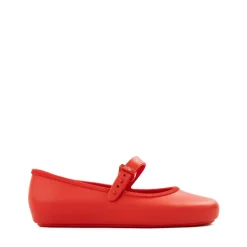 Mini Melissa Soft Ballerina Flat - Little Kid / Big Kid - Red