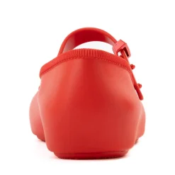 Mini Melissa Soft Ballerina Flat - Little Kid / Big Kid - Red