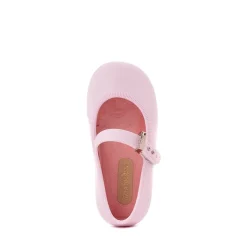 Mini Melissa Soft Ballerina Flat - Toddler / Little Kid - Pink