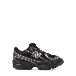 New Balance 740 Athletic Shoe - Baby / Toddler - Black / Silver Metallic
