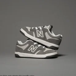 New Balance 480 Athletic Shoe - Baby / Toddler - Grey / White