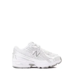 New Balance 740 Athletic Shoe - Baby / Toddler - White / Silver Metallic
