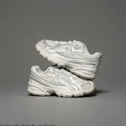 New Balance 740 Athletic Shoe - Baby / Toddler - White / Silver Metallic