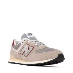 New Balance 574 Athletic Shoe - Big Kid - Arid Stone / Burgundy