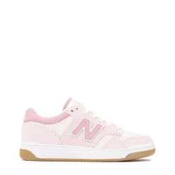 New Balance 480 Athletic Shoe - Big Kid - Pink / White