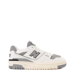 New Balance 550 Athletic Shoe - Big Kid - Sea Salt / Slate Grey