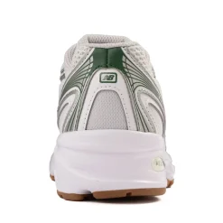 New Balance 740 Athletic Shoe - Big Kid - Silver Metallic / Alpine Green