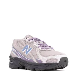 New Balance 740 Athletic Shoe - Big Kid - Truffle Salt / Fairweather Blue